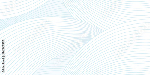 Light Blue Water Ripples Abstract Background. Smooth Dynamic Geometric Lines Texture