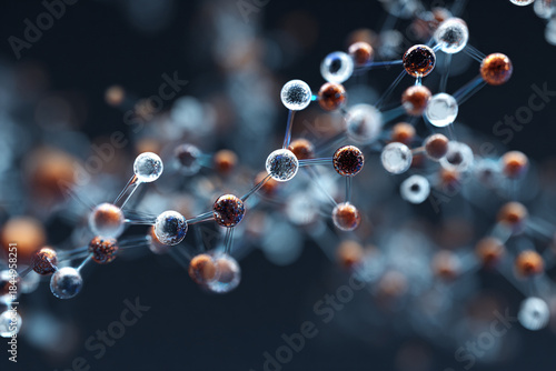 Molecular structure, small particles