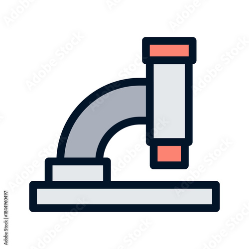 Microscope for veterinary lab research.