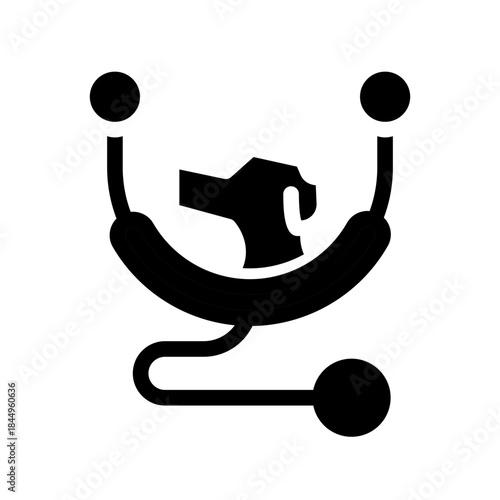 Thermometer for measuring animal body temperature.