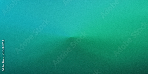 Black dark green mint sea teal jade emerald agua cyan turquoise blue abstract background. Color gradient ombre. Rough grunge grain noise. Light glow glitter shimmer. Metal foil effect. Design.Template
