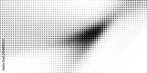 Halftone twisted grunge pattern design