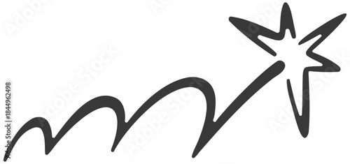 Abstract geometric shapes in turquoise and black, minimalist design