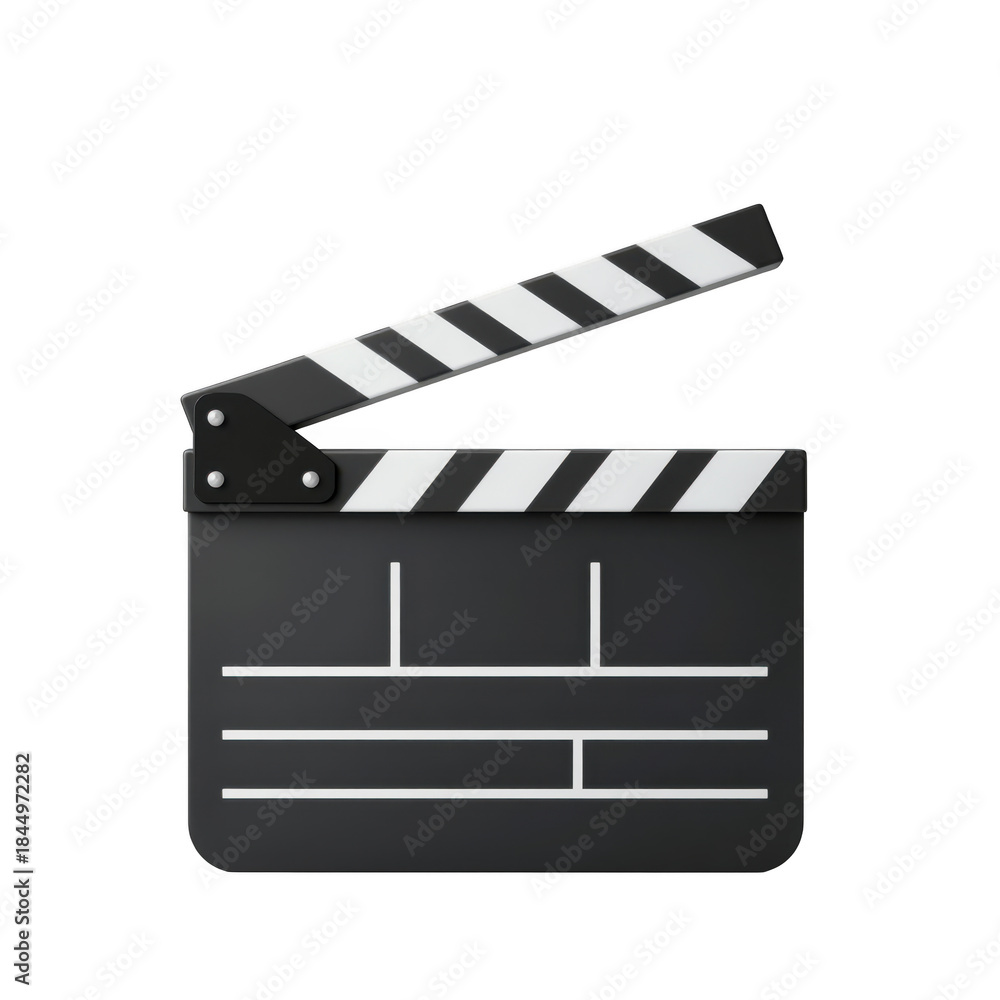 Fototapeta premium Classic film clapperboard