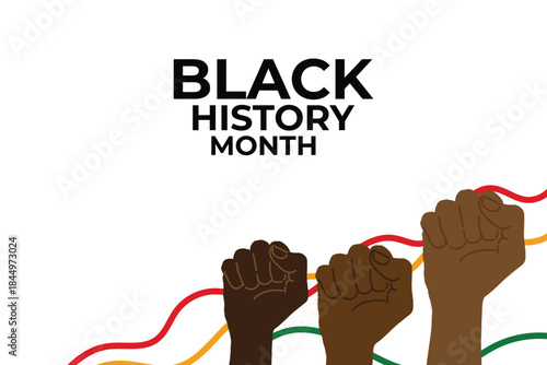 Black history month background
