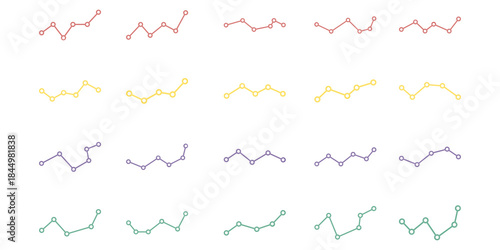 Business Doodle Neon Decoration