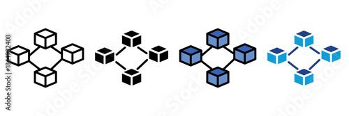 Technology  Digital Icon Set Multiple Style Collection. Laptop, Smartphone, Tablet, Desktop PC, Server, Cloud Computing, Artificial Intelligence, Robot, Microchip, Circuit Board, Coding, Keyboard, Mo