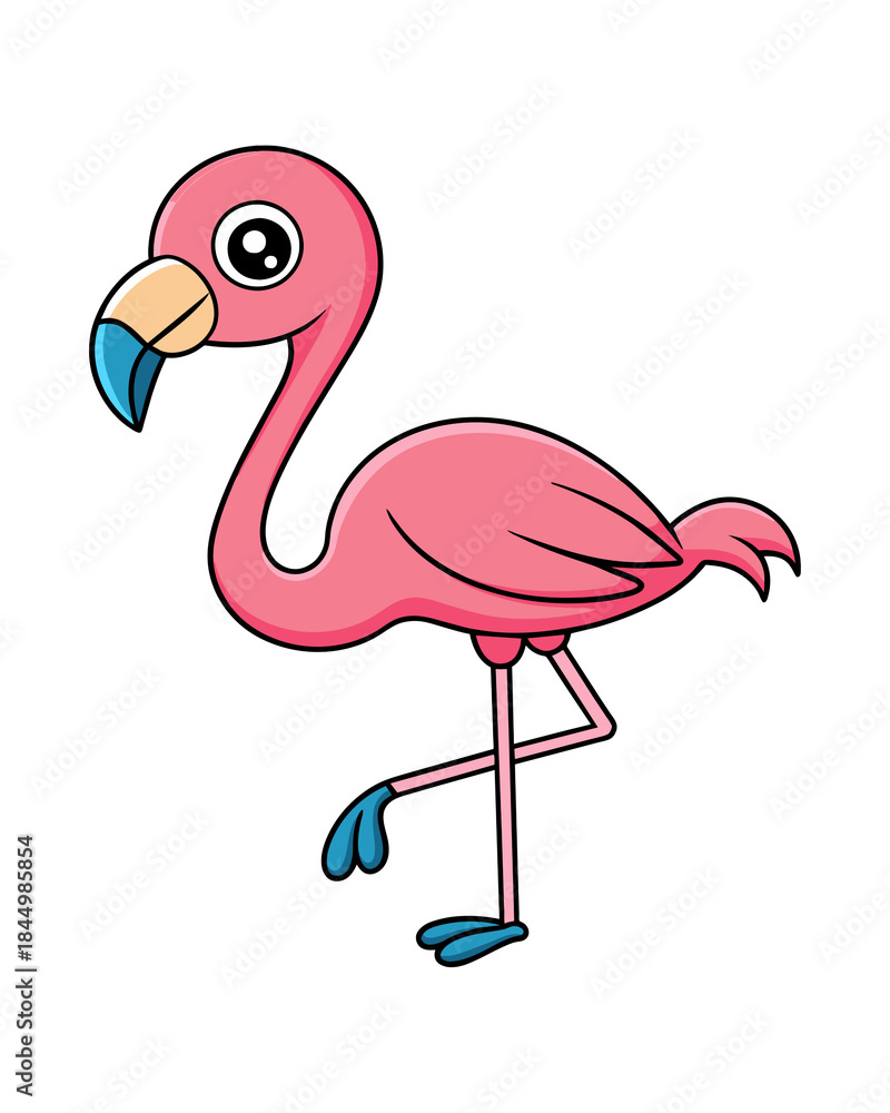 Fototapeta premium flamingo vector illustration