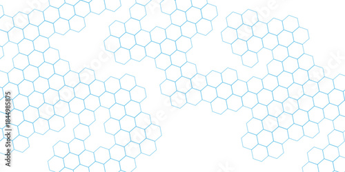Futuristic abstract emboss white hexagon pattern vector design. Hexagon concept design abstract cube business technology background.	