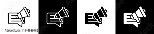 Affiliate Marketing Partner line n glyph icon style in white and background