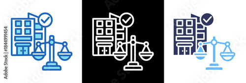 Corporate Ethics triplestyle icon