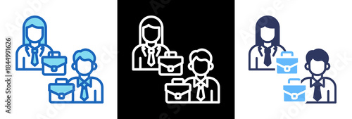 Workplace Equality triplestyle icon