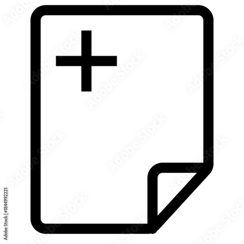 New File Document Icon