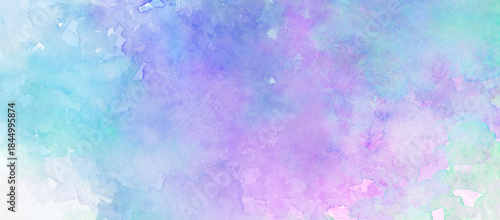 春をイメージした背景イラスト　水彩テクスチャ素材