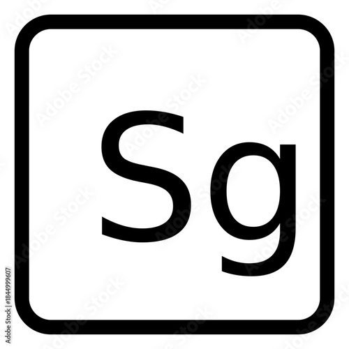 Sg Letter Abbreviation Icon