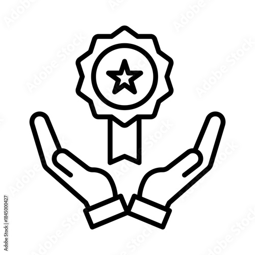 Brand loyalty icon