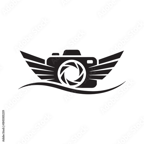 Modern Drone Photography Logo Design