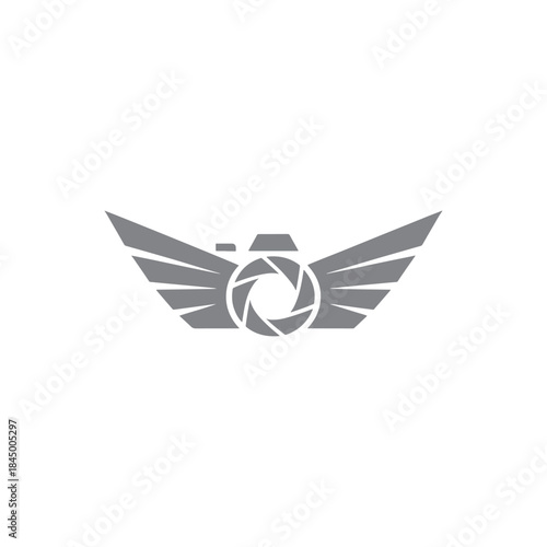 Modern Drone Photography Logo Design