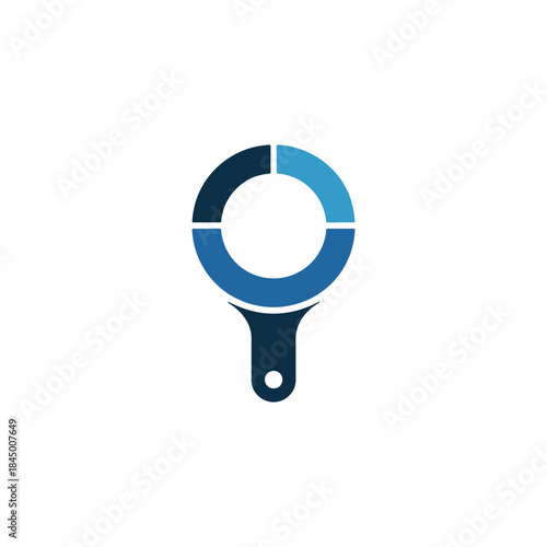 Search Magnifying Glass Logo Design