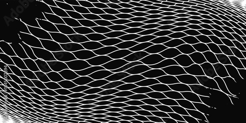 Abstract white and black mesh background for sports, eps 10.