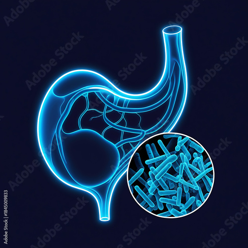 Gastrointestinal tract health with magnified gut bacteria and microorganisms