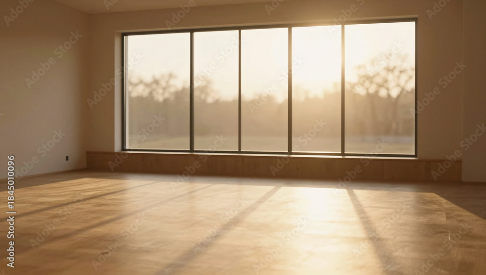 Obraz premium Sun-Drenched Yoga Haven