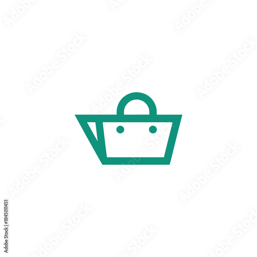 Smart Shopping Bag Logo Design
