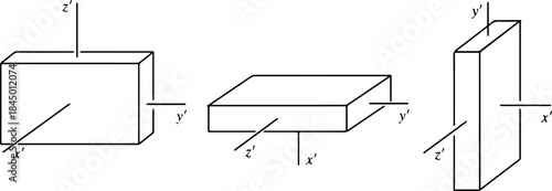 Physics Sketch Showing Classical Mechanics Figures and Fundamental Equations