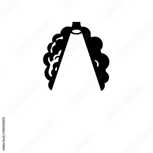 icon featuring a spotlight beam cutting through thick fog, illuminating the word "TRUTH". This visual represents the journalist's relentless effort to uncover truth (light) despite being hindered