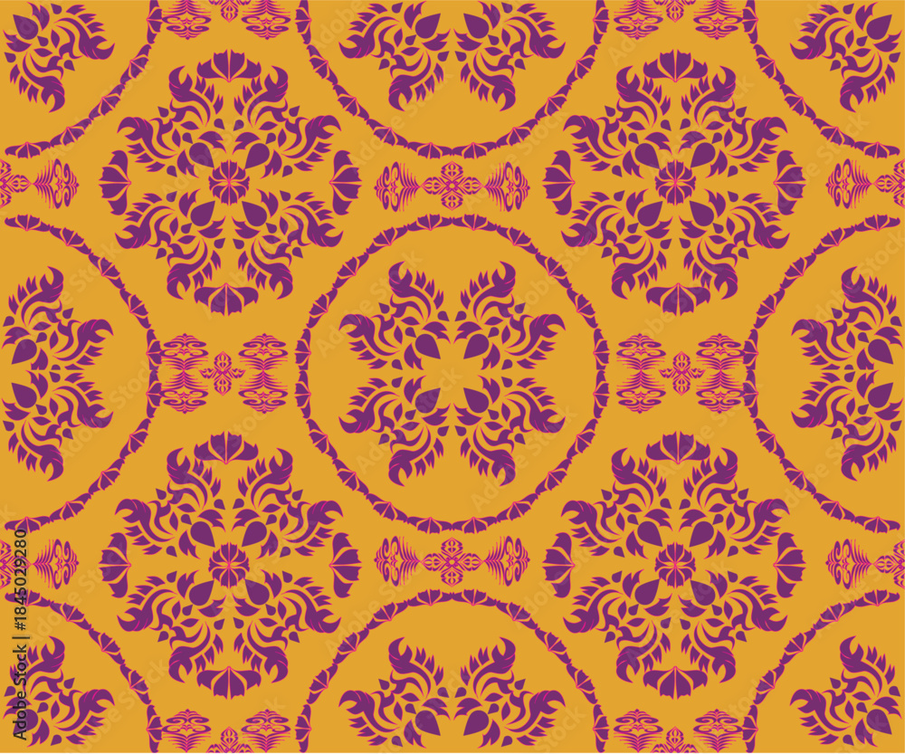 Fototapeta premium seamless floral pattern