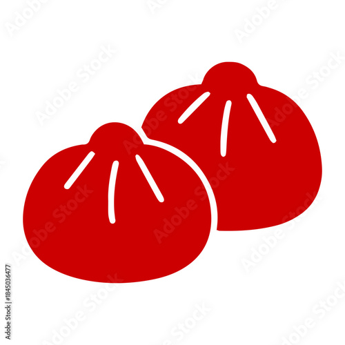 Chinese Dumpling Baozi Icon