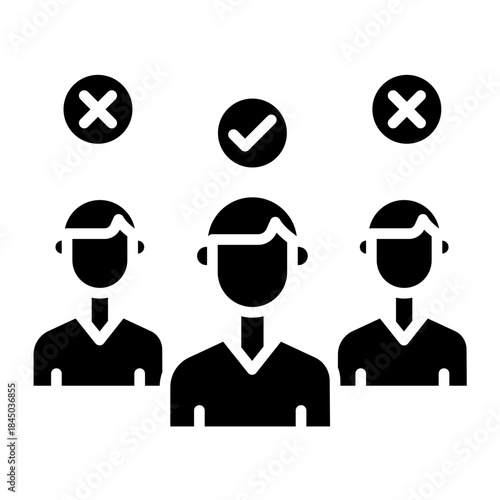 Candidates Vector Icon