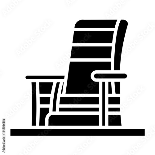 Rocking Chair Vector Icon