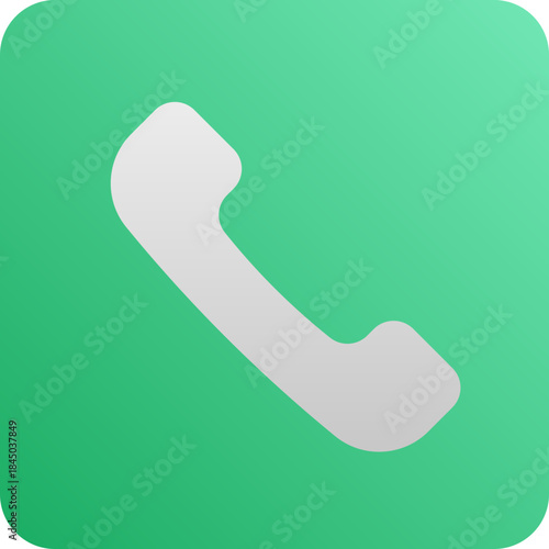 Stylized Gradient Phone App Icon Pack Element