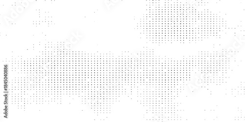 Black and white abstract grunge pattern vector with seamless geometric technology lines for digital decoration