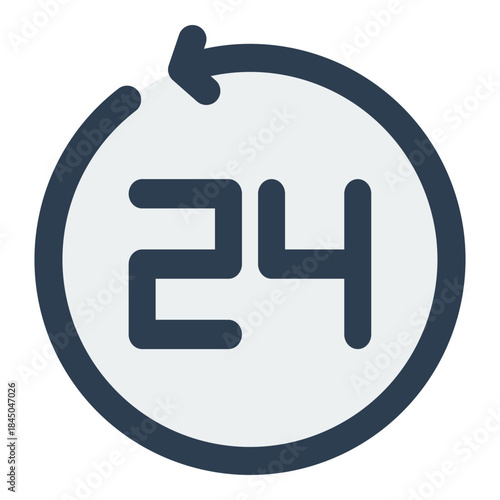 open 24 hours icon