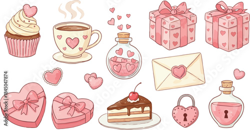 Delightful valentine's day treats