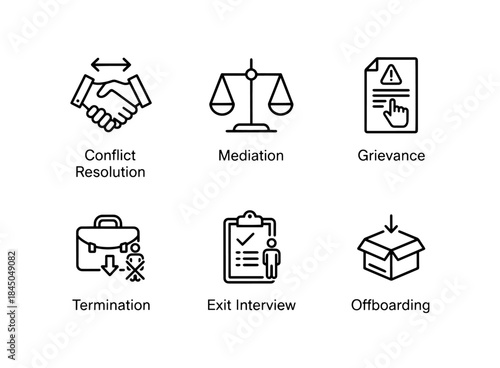 Conflict Resolution Mediation Grievance Termination Exit Interview Offboarding