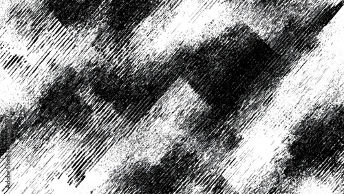 Abstract black and white grunge texture background