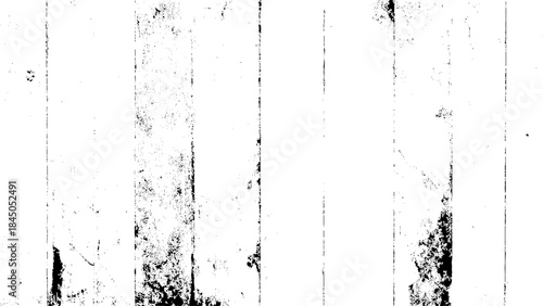 Distressed white wooden planks with grunge texture