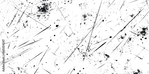 Grunge texture features authentic scratches dust specks and distressed a clean white transparent background.