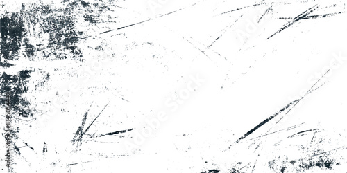 Black and white distressed grunge scratch texture overlay with dust use it as a background, overlay.