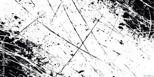 Grunge texture features authentic scratches dust specks and distressed a clean white transparent background.