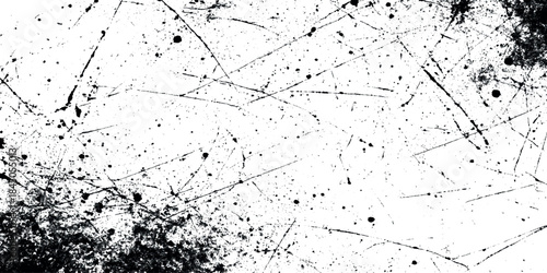 Grunge texture background with heavy scratches, ink splatters vintage, worn, retro, or gritty effects.