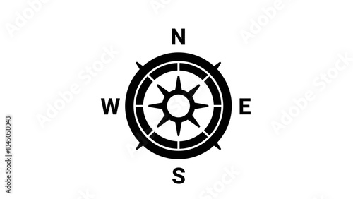 compass and target