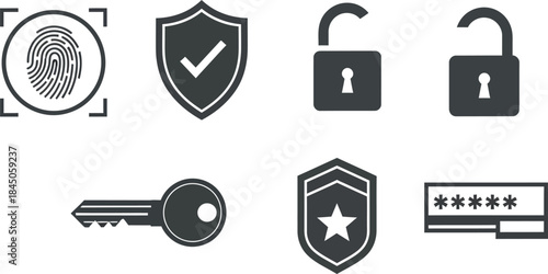 A minimalistic illustration featuring the text 'vector file' on a clean white background