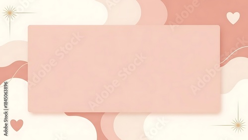 romantic Valentine aesthetic background