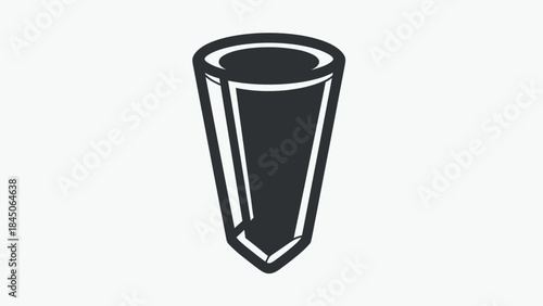 3d rendered illustration of a glass of water