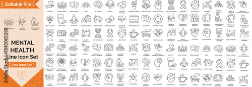 Medical Care Health Big line Set. Line Icons, Sign and Symbols. Medicine, Health Care, Internal Organs, Drugs, Symptoms, Dental and Fly. Mobile Concepts and Web Apps. Modern Infographic, icon set.