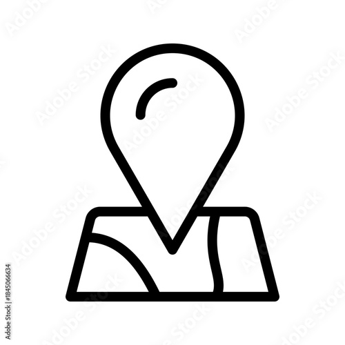 Precise Map Location icon collection for navigation, GPS marking, travel guidance and place finding